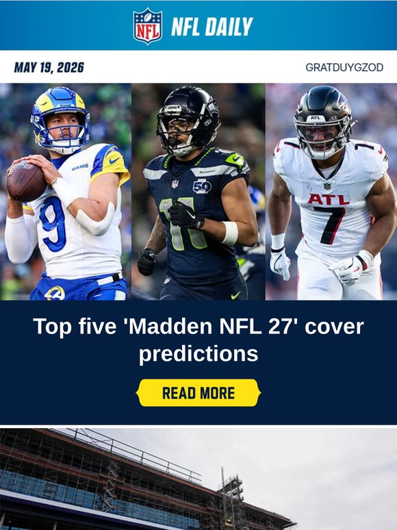 Who will grace the cover of 'Madden NFL 27'?