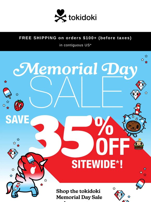 Memorial Day FUN! 🎉 Save on Cute Collectibles 🎆 Save 35% off sitewide