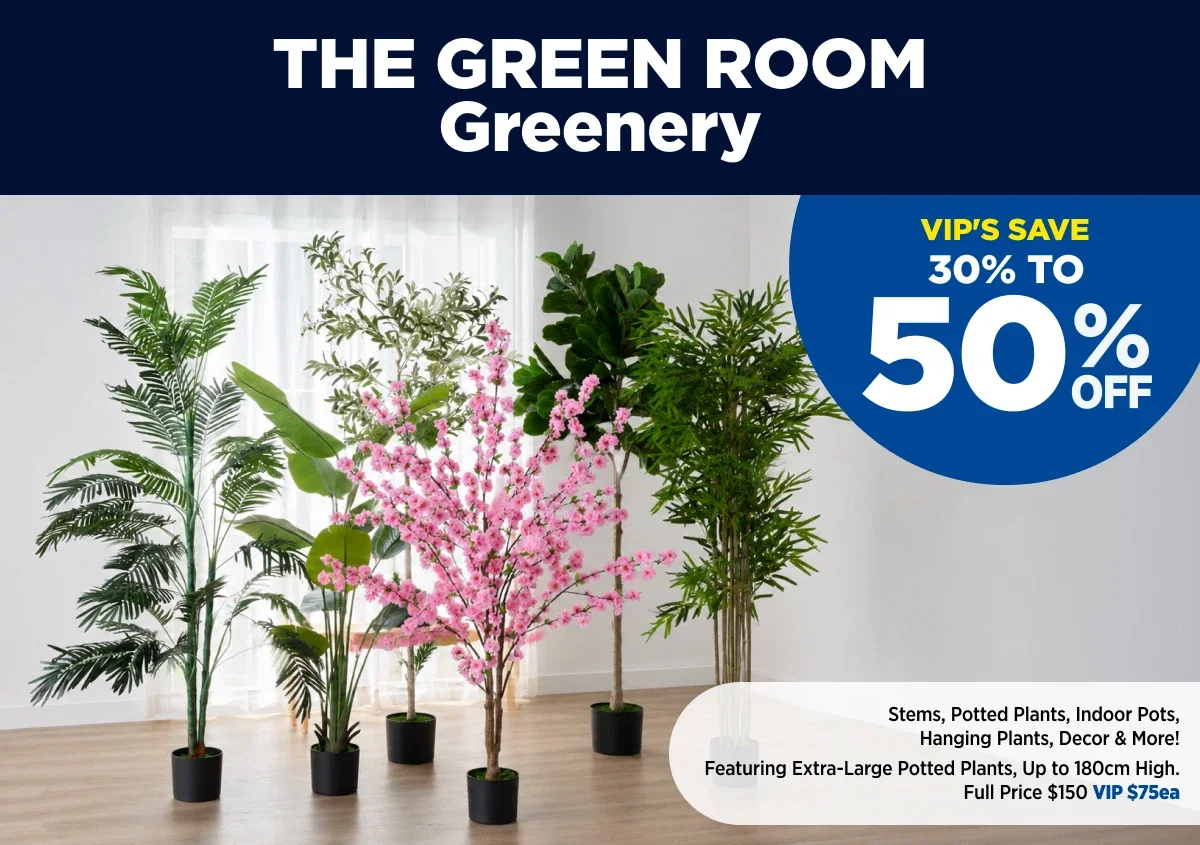 THE GREEN ROOM Greenery
