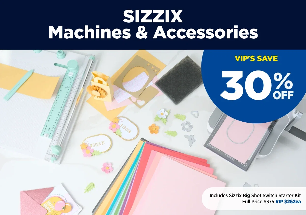 SIZZIX Machines & Accessories