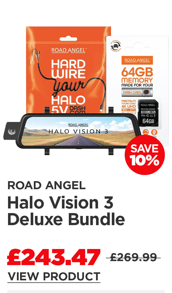 Road Angel Halo Vision 3 Deluxe Bundle