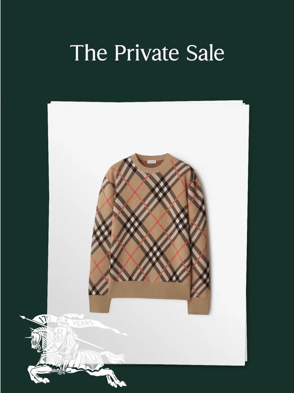 The Private Sale is now live