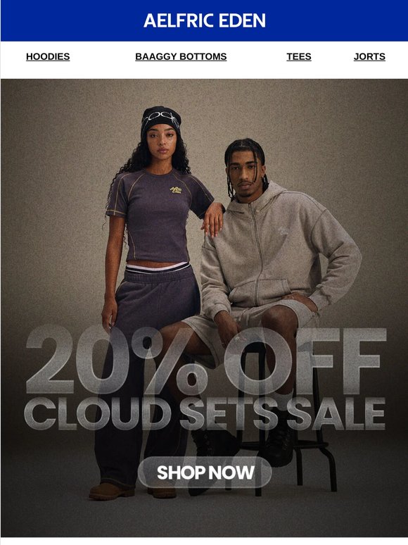 ⏰LAST CHANCE ! 20% OFF Cloud Sets