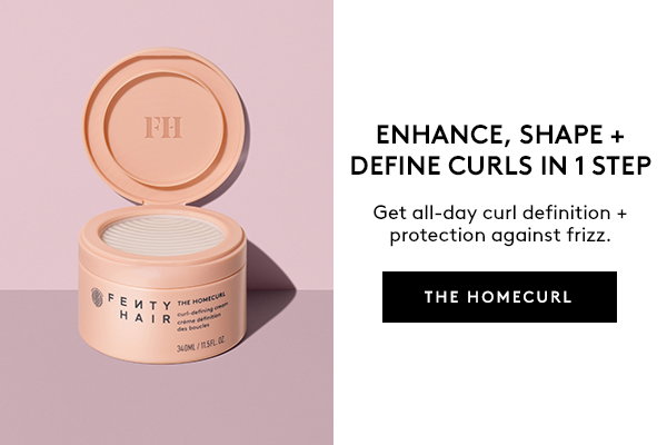 ENHANCE, SHAPE + DEFINE CURLS IN 1 STEP Get all-day curl definition + protection against frizz. THE HOMECURL