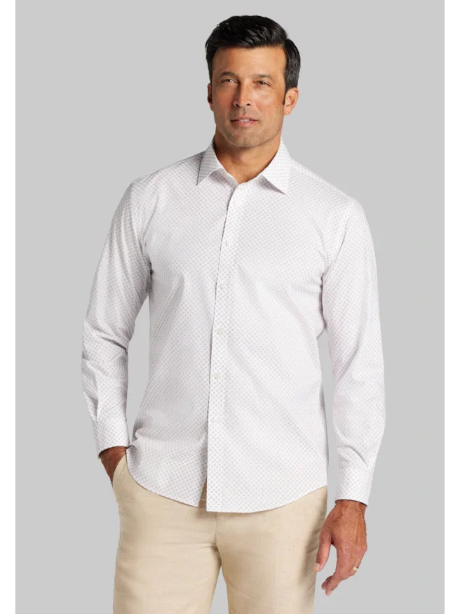 Jos. A. Bank Tailored Fit Circle Dot Sportshirt CLEARANCE