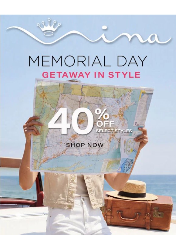 40% Off Memorial Day Sale Starts Now!