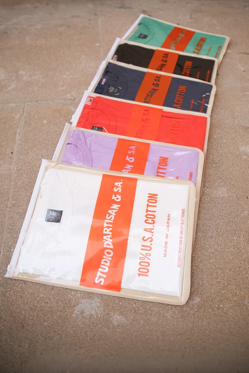 Studio d'artisan USA cotton t-shirts