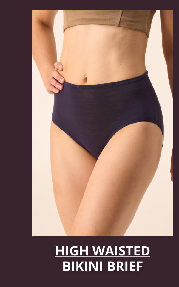 HIGH WAISTED BIKINI BRIEF