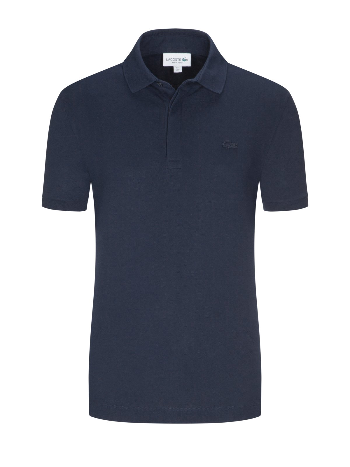 Stretch-Poloshirt mit verdeckter Knopfleiste