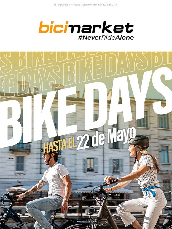 ⚡ ¡Hasta un 60% en eBikes Urbanas! | Bike Days