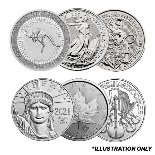 Image of 1 oz Platinum Coins - Design Our Choice