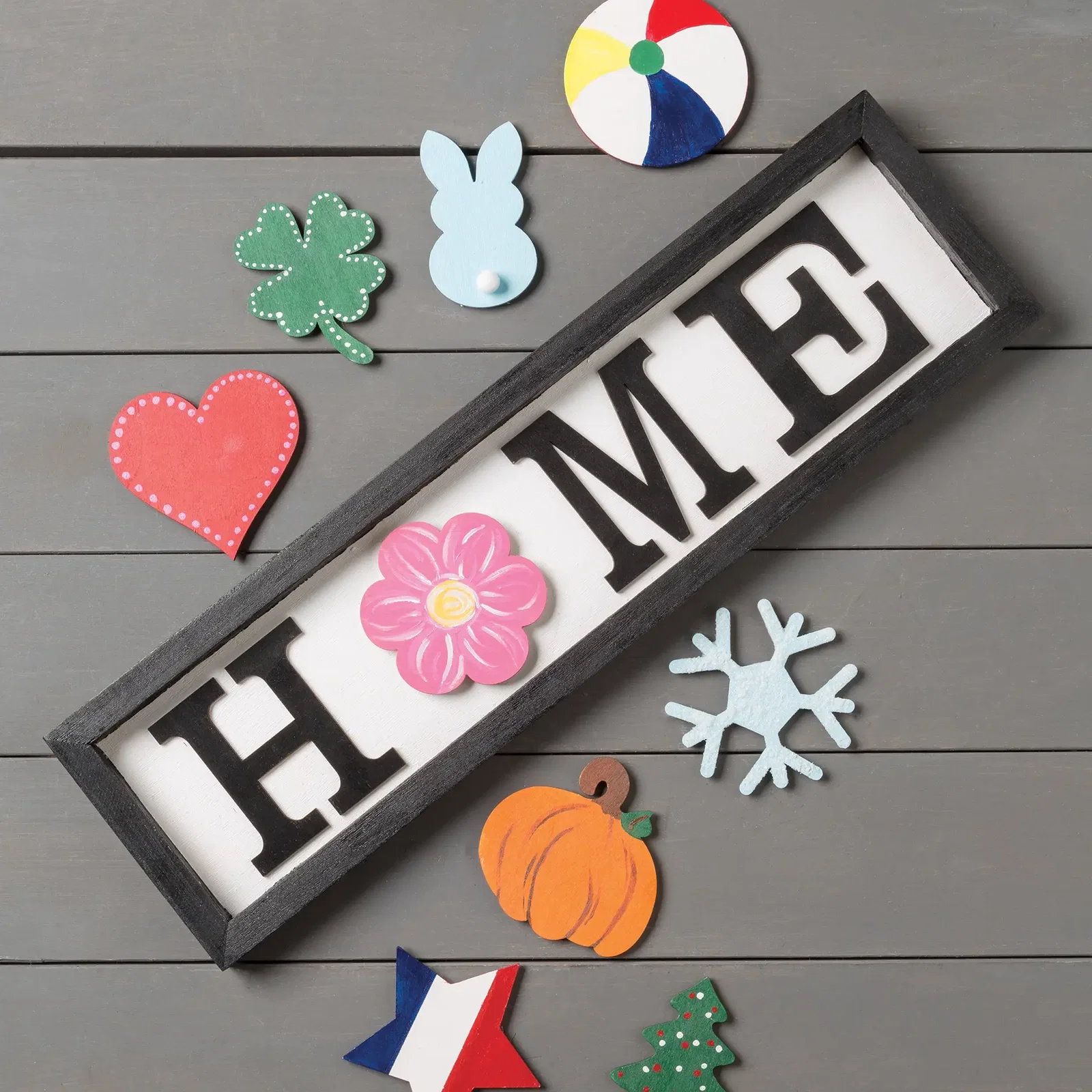 Holiday Home Sign Craft Kit