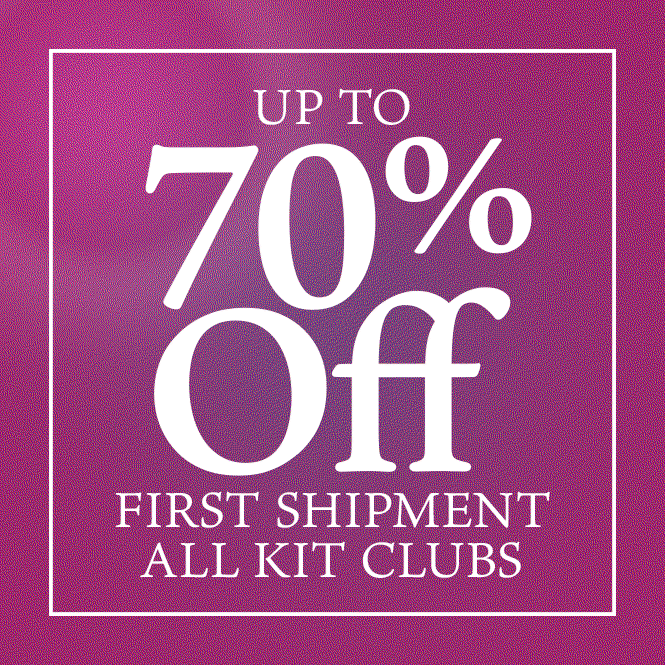 70% Off the First Shipment General Craft & Kids Kit Clubs 
