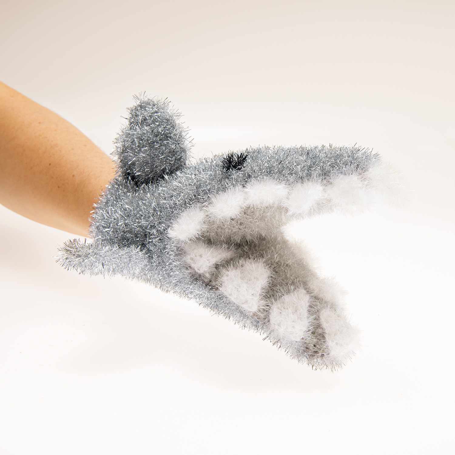 Kostenlose Anleitung Waschhandschuh Hai aus Schwammgarn Creative Bubble