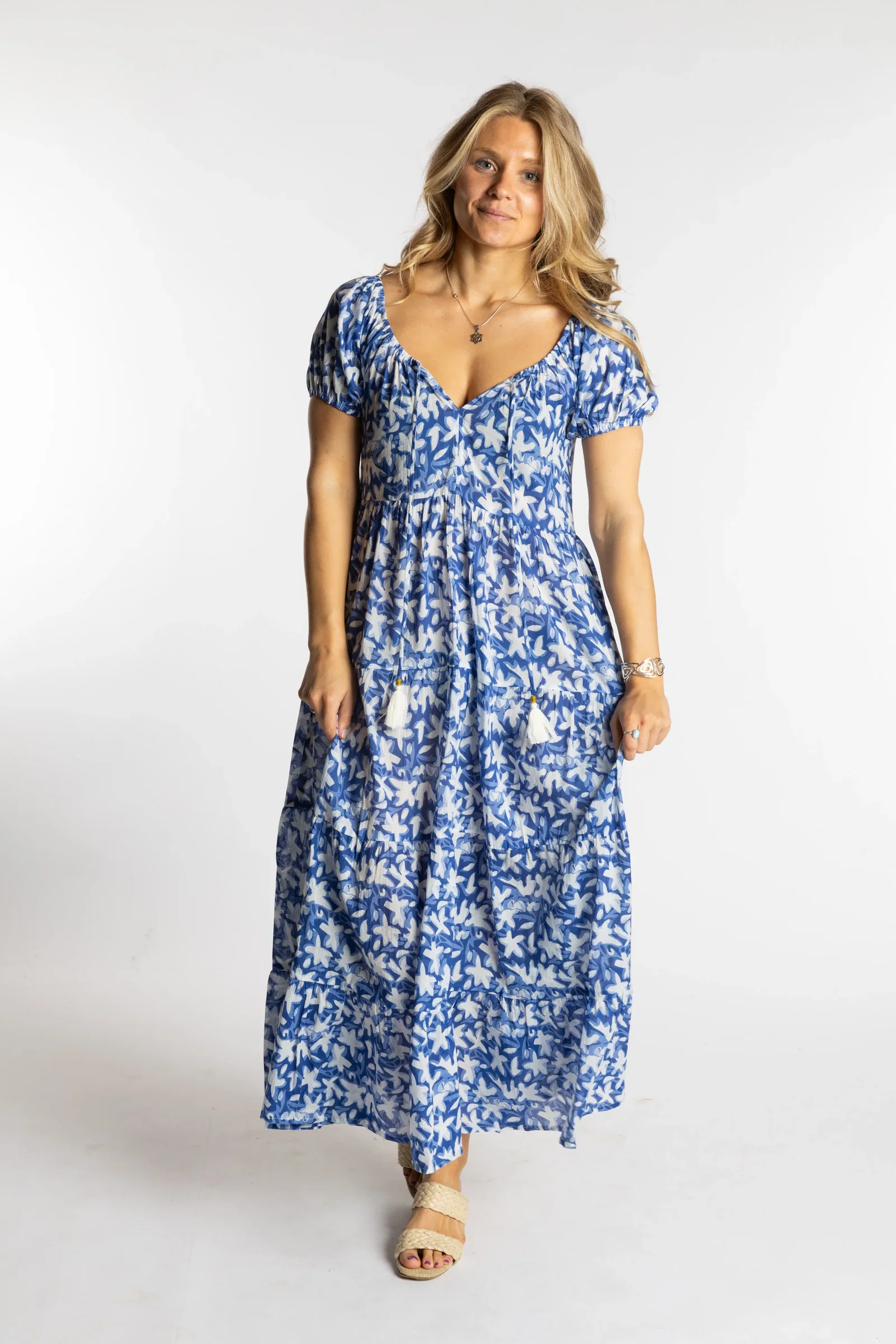 Image of Amara Cotton Maxi Dress