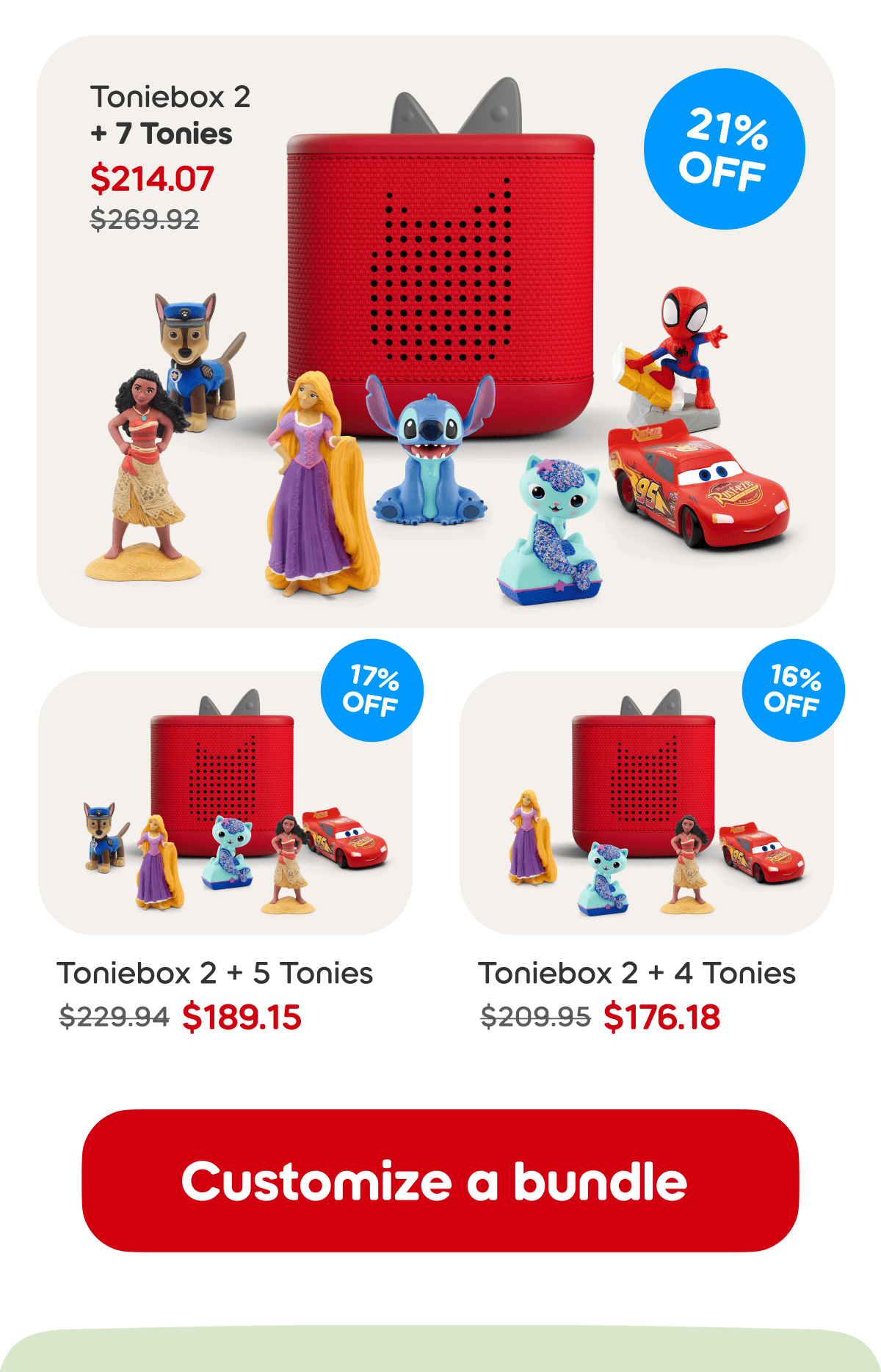 Customize a bundle
