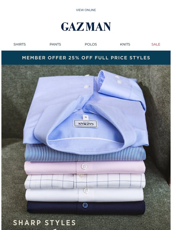 Looking sharp just got easy