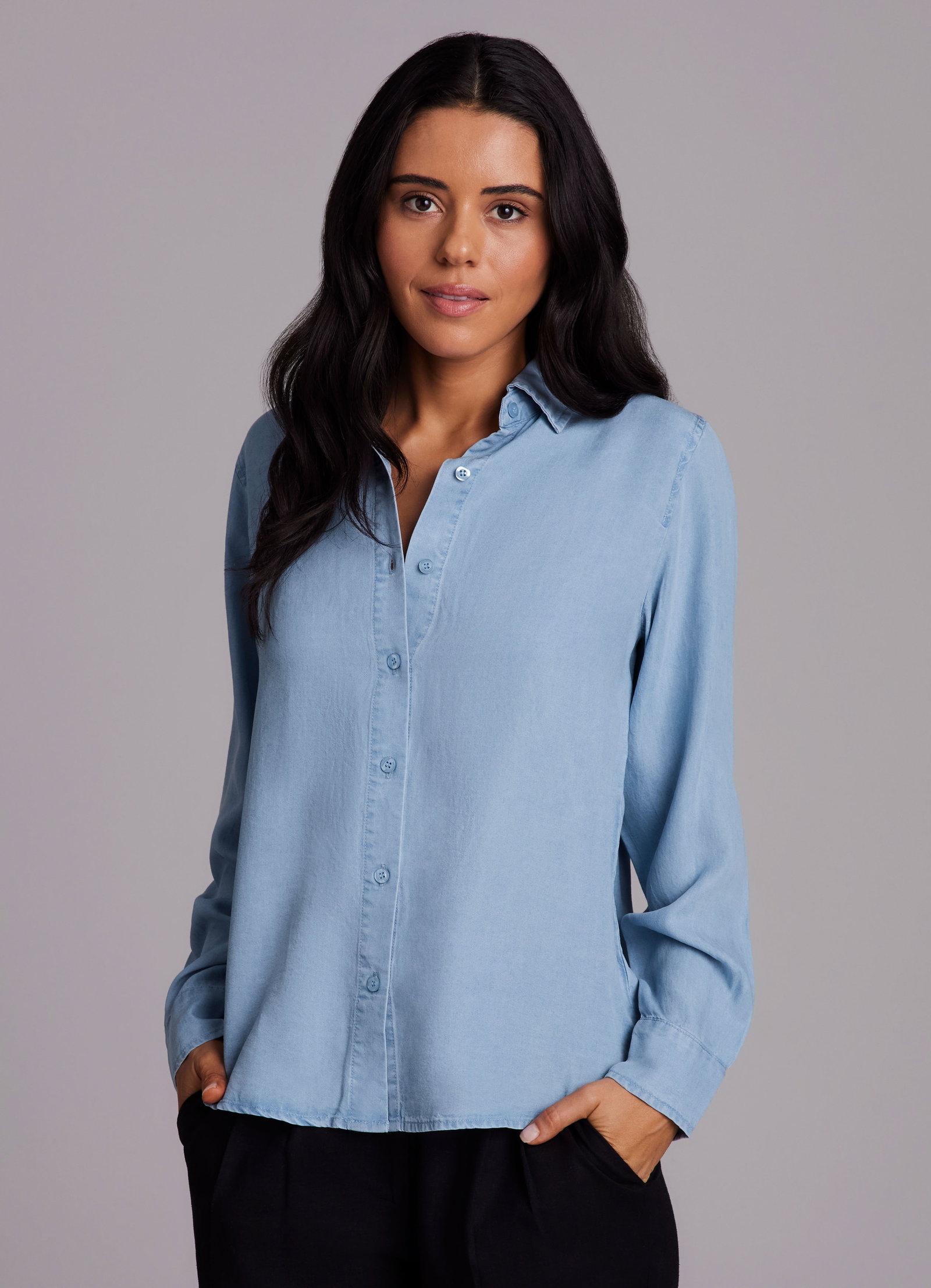 Everyday Chambray Button Down Shirt