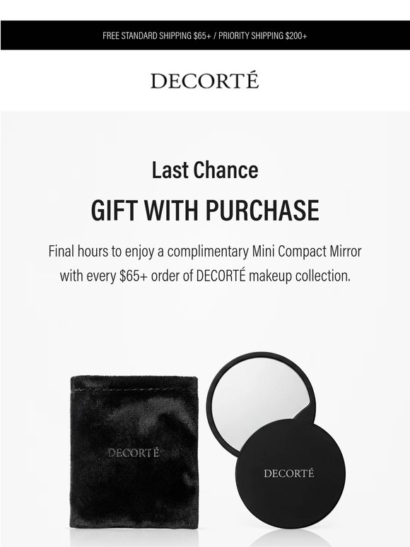 Last Chance for Free Mini Compact