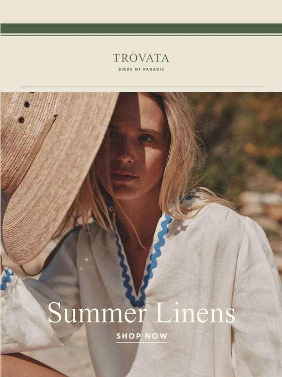 Summer Linen. Nothing More Needed.