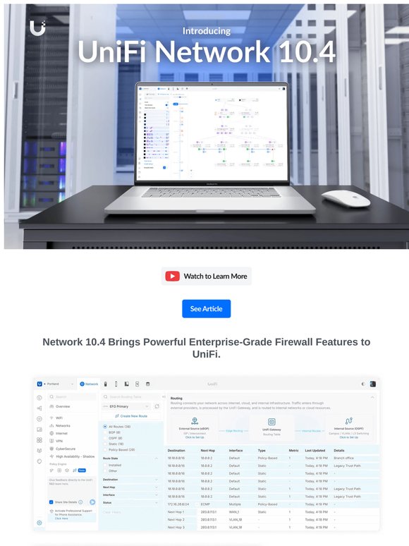 Introducing: UniFi Network 10.4
