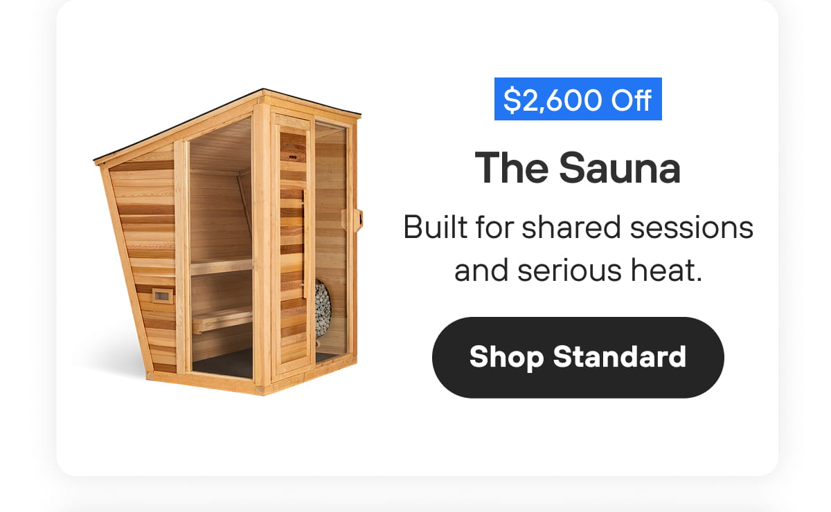 The Sauna | Shop Standard