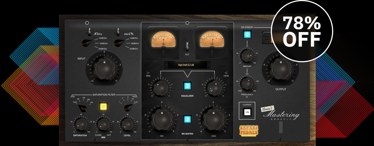 Noam’s Mastering Console