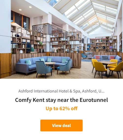 Comfy Kent stay near the Eurotunnel