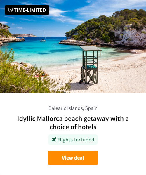 Idyllic Mallorca beach getaway with a choice of hotels