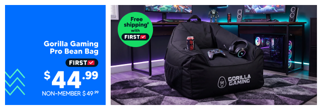 Gorilla Gaming Pro Bean Bag