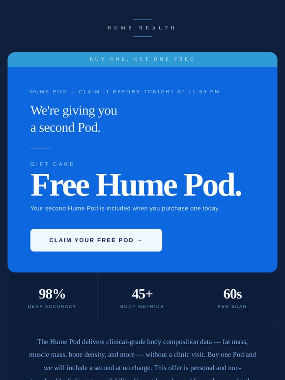 [Account Update] You Got A Free Second Pod