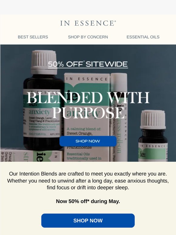 🌸 Blend With Intention at 50% off*