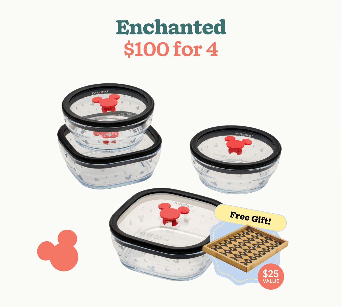 Enchanted, $100 for 4