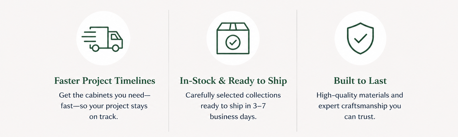 Why Quick Ship
