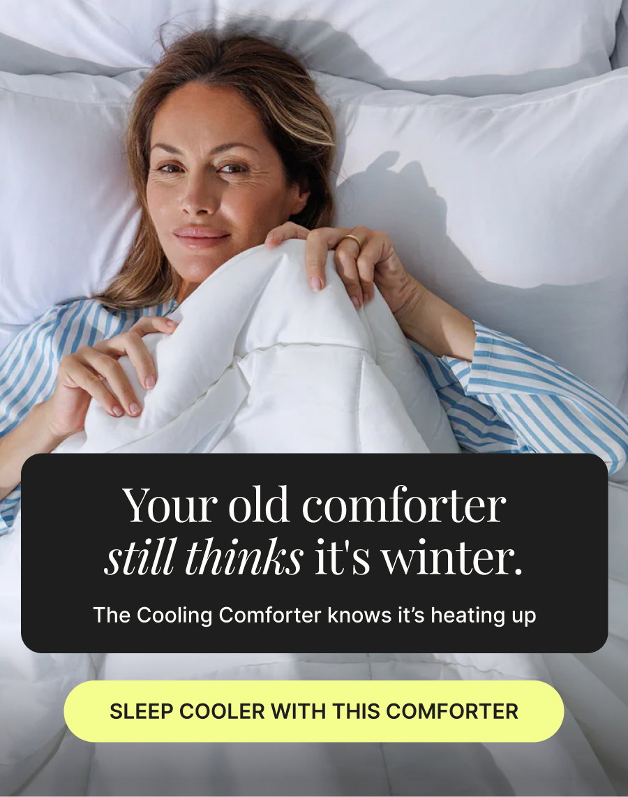 Sleep cooler with this comforter