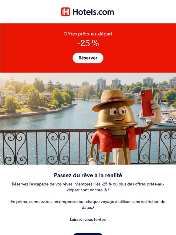 Profitez des offres prêts-au-départ