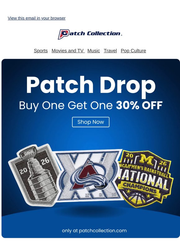 ⚡30% Off BOGO Patch Drop Sale!
