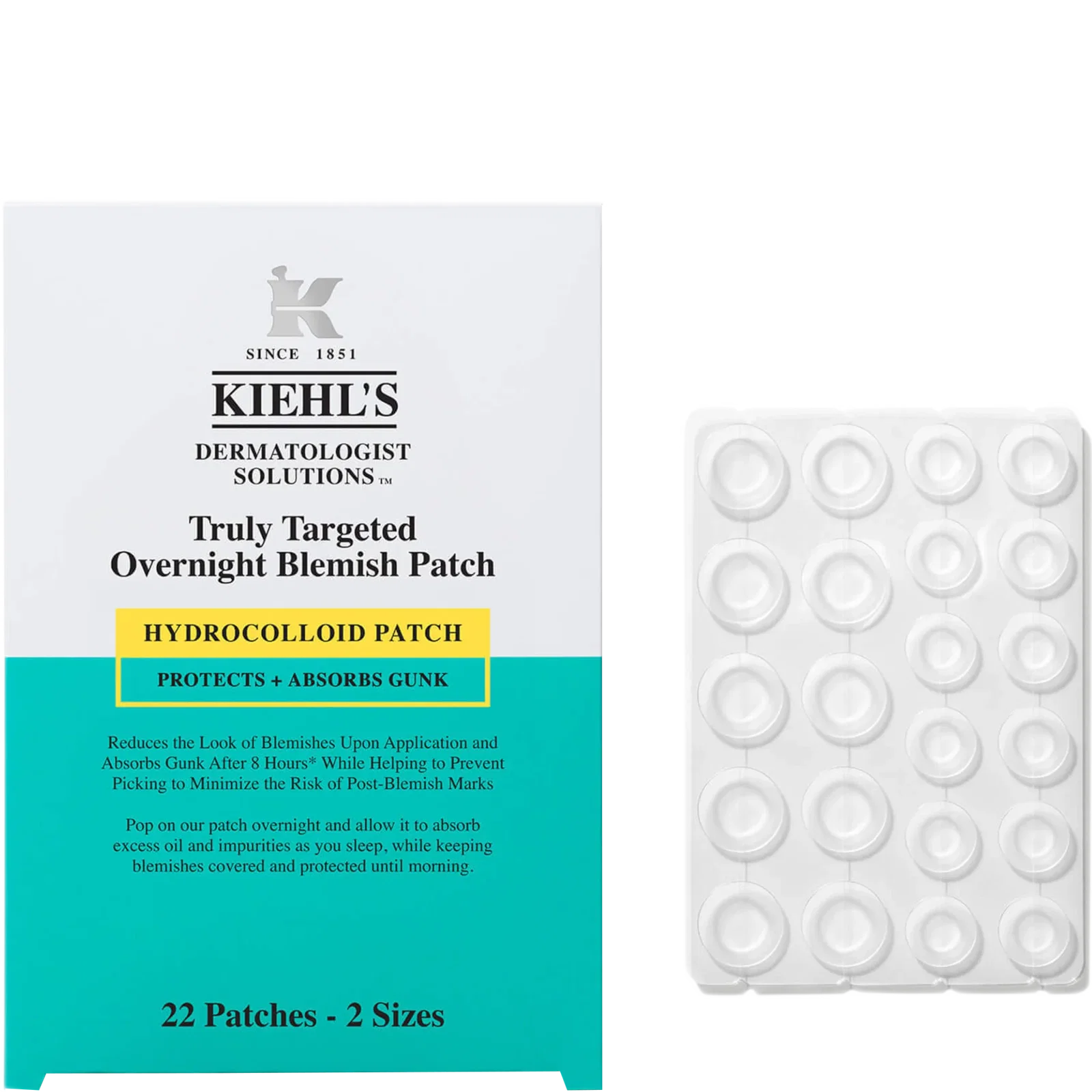Image of Kiehl's Truly Targeted Overnight Blemish Patch