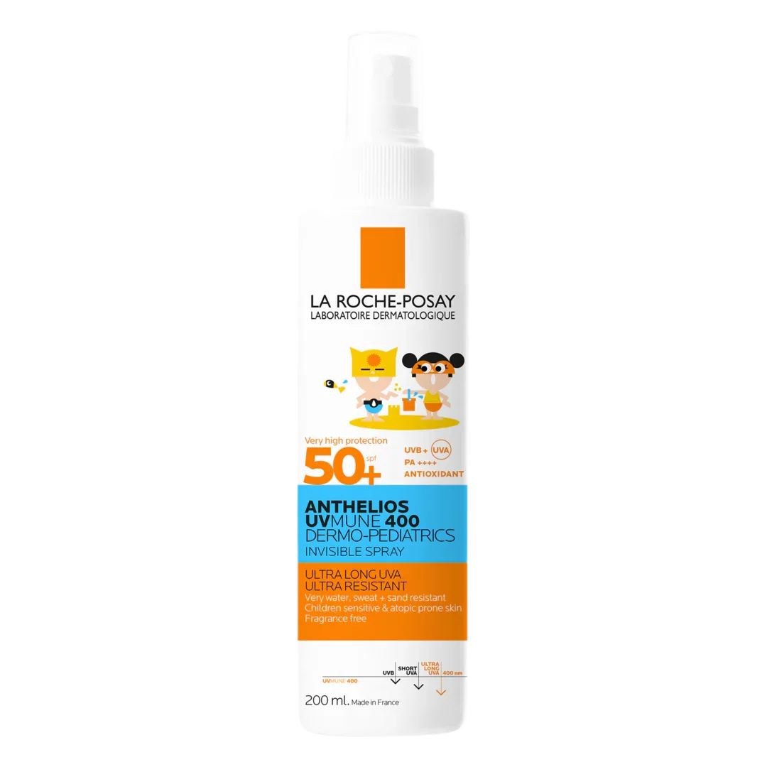 Image of La Roche-Posay Anthelios UVMUNE 400 Dermo-Pediatrics Invisible Spray SPF50+