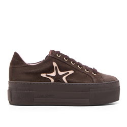 Kautustar Brown Suede Trainers