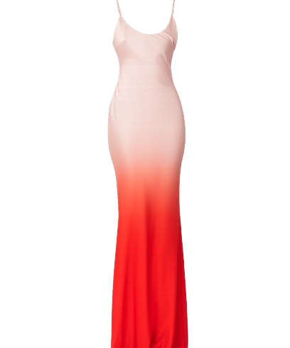 Amaya Ombré Satin Slipdress