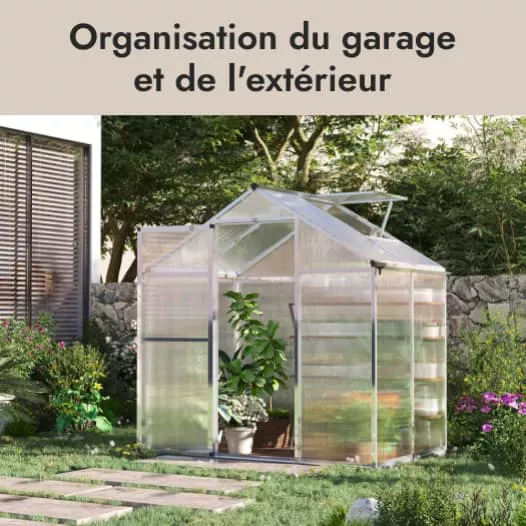 Organisation du garage et de l'extérieur