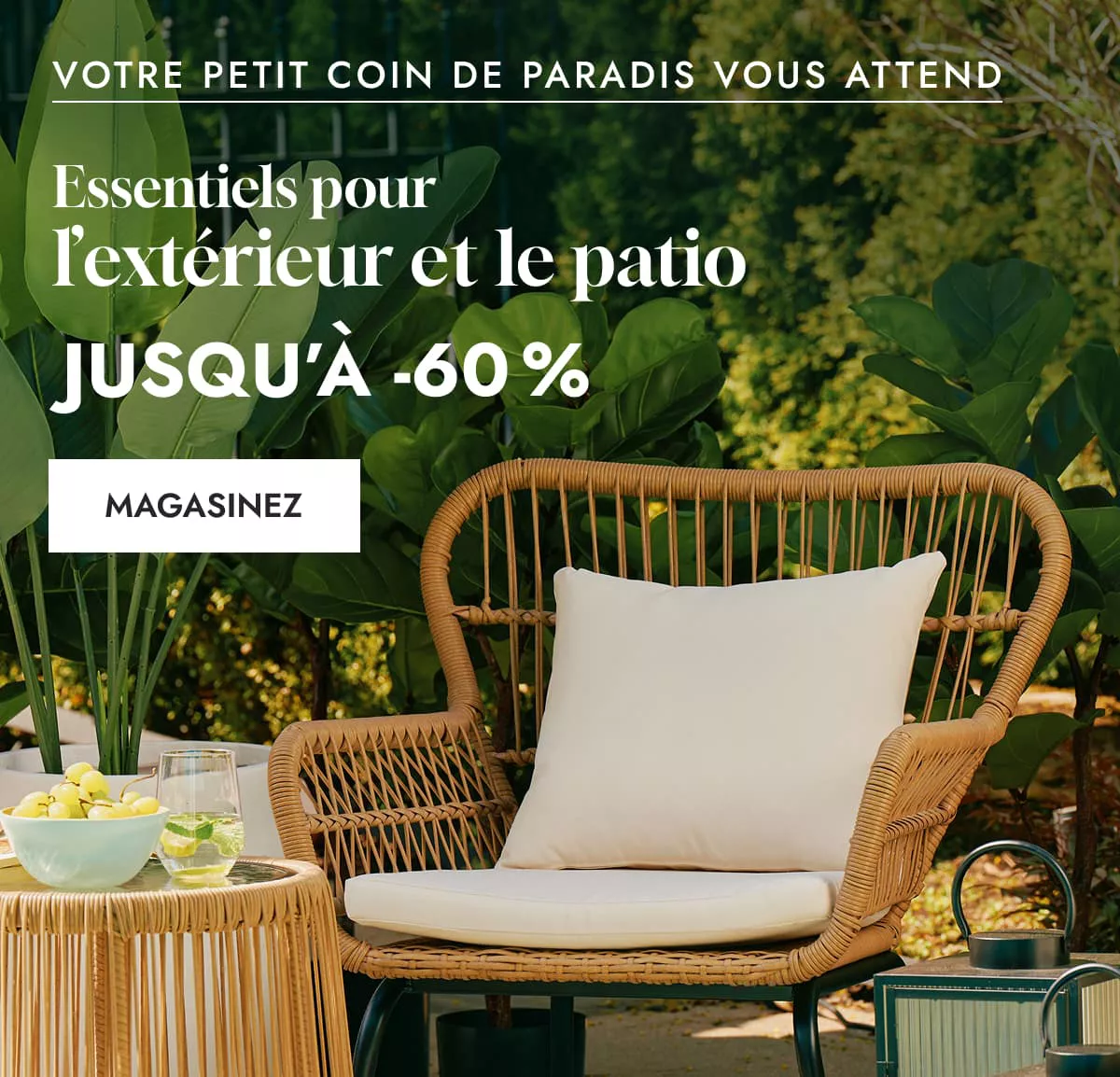 Essentield pour l'extérieur et le patio