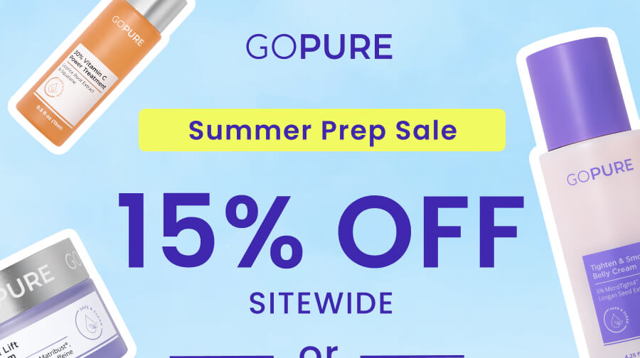 COPURE GOPURE Summer Prep Sale 15% OFF SITEWIDE