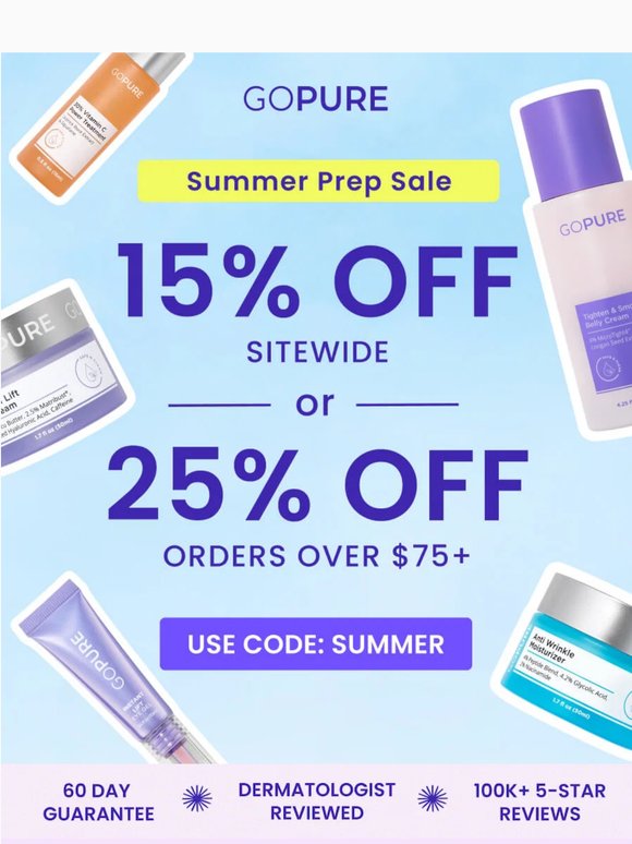 Are you Summer ready? ☀️