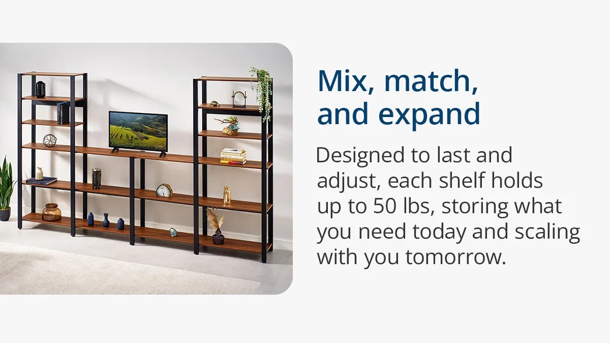 Mix, match, expand: combine short and tall units as needed