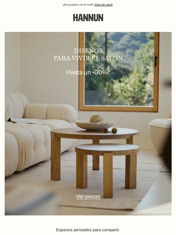 Especial salón · Hasta un -30%