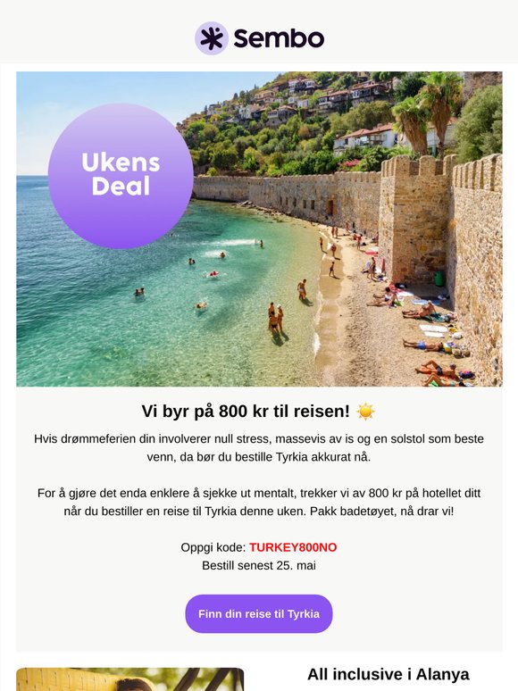 💜 Rabatt på sommerfavoritt