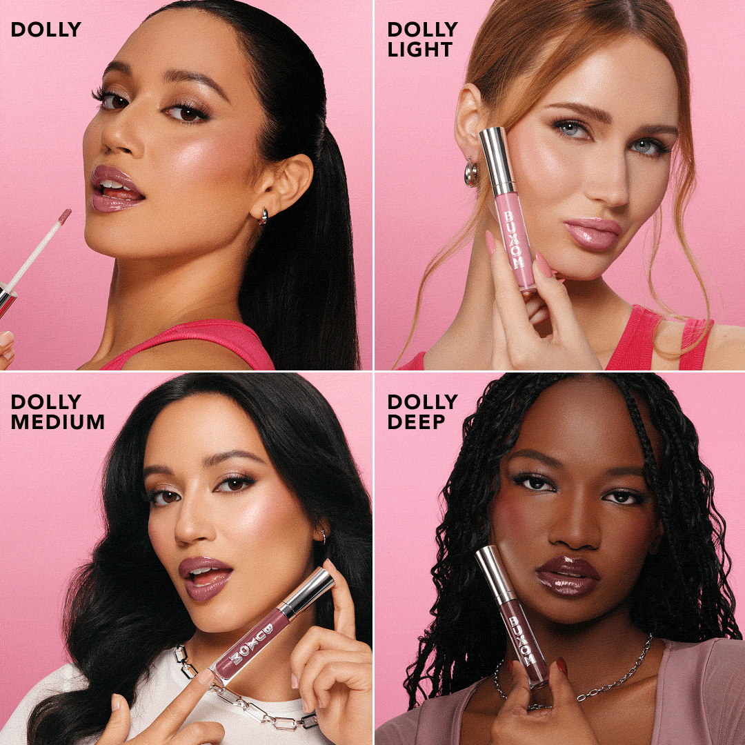 Models holding Full-On™ Plumping Lip Polish Gloss