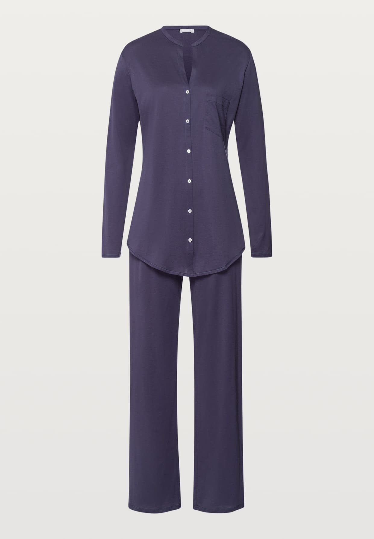 Cotton Deluxe  Button Front Pajama Set